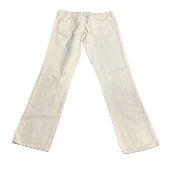 Paper denim and cloth sienna low rise straight size 32 white jeans - Picture 3 of 3